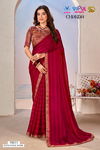 Chanda By Vipul 79506 To 79511 Designer Chiffon Sarees Wholesale Market In Surat